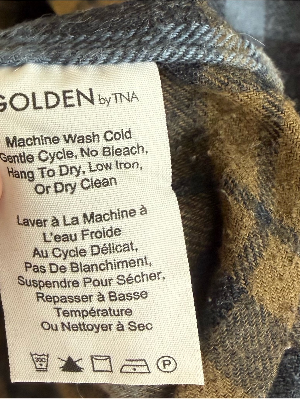Aritzia flannel plaid tunic, XXS - Picture 12 of 13